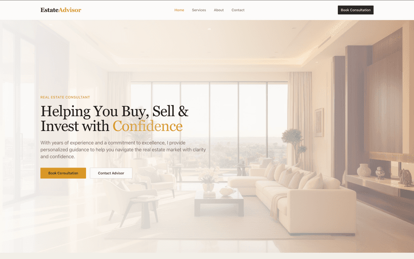 Elevate Advisor – Financial Consulting & Growth Strategy